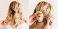 Инструкция как сделать гульку на длинные волосы